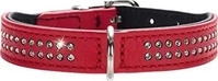 Hunter 63638, Hunter Halsband Diamond Petit rot/schwarz, Gr&ouml;&szlig;e: 37 cm /...