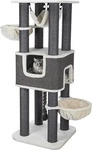Trixie 44674, Trixie Kratzbaum XXL Humberto creme/grau