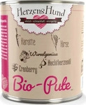 HerzensHund 19043, HerzensHund Bio Pute mit Bio Hirse 800 g - 6 St&uuml;ck