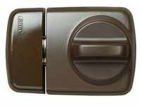 ABUS 7510 B braun Tür-Zusatzschloss für Eingangstüren mit schmalen...