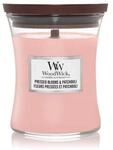 WoodWick Medium Hourglass Pressed Blooms & Patchouli Duftkerze