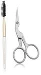 Tweezerman Brow Shaping Scissors & Brush Augenbrauenschere &...