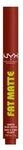 NYX Professional Makeup Fat Matte Smooth Lippenstift