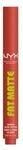NYX Professional Makeup Fat Matte Smooth Lippenstift