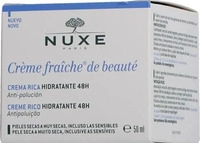 NUXE Cr&egrave;me Fra&icirc;che de Beaut&eacute; Reichhaltige Feuchtigkeitscreme Gesichtscreme 50 ml,