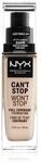 NYX Professional Makeup Can't Stop Won't Stop 24-Hour Foundation Fl&uuml;ssige Foundation
