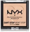 NYX Professional Makeup Can&rsquo;t Stop Won&rsquo;t Stop Mattifying Powder Kompaktpuder