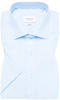 SLIM FIT Original Shirt in hellblau unifarben, hellblau, 40