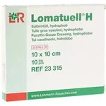 Lomatuell H Salbent&uuml;ll 10x10 cm steril 10 St