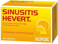 PZN-DE 19107373, Hevert-Arzneimittel Sinusitis Hevert Tabletten 300 St, Grundpreis: