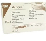 Micropore Vliespflaster, 2,5 cm x 9,1 m 12 St