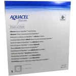 Aquacel Foam Adh&auml;siv 21x21 cm Verband 5 St