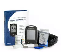 Gluco Test Duo Pro Set Blutzuckermessger&auml;t Mg/dl 1 St
