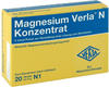 Magnesium Verla N Konzentrat 20 St