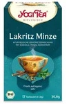 YOGI TEA, Lakritz Minze, Bio Gew&uuml;rz- und Kr&auml;utertee 17X1,8 g