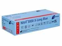 Nitril® 3000 X-Long 100 Nitrilhandschuhe extralang 100 St