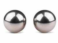 Ben Wa Balls 19mm für Beckenbodentraining, Silber