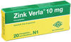Zink Verla 10 mg 20 St