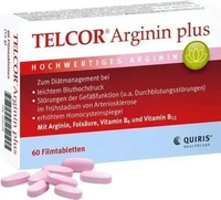 PZN-DE 03104728, Quiris Healthcare Telcor Arginin plus 60 St, Grundpreis: &euro; 0,29