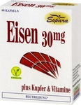 PZN-DE 06803303, Espara Eisen Kapseln 60 St, Grundpreis: &euro; 0,22 / St&uuml;ck