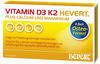 Vitamin D3 K2 Hevert plus Calcium und Magnesium 60 St