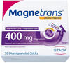 Magnetrans duo-aktiv 400mg Magnesium Direktgranulat-Sticks 50 St