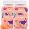 yuicy® Biotin Gummies 10mg Hair Glow Haarvitamine Für Haarwachstum 120 St