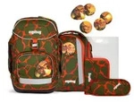 ergobag PACK Schulrucksack-Set FeuerspeiB&auml;r LUMI Edition, 6-teilig