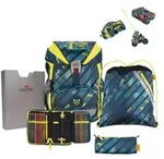 DerDieDas Schulrucksack-Set ErgoFlex Speed Challenge