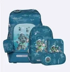 Beckmann Schulranzen-Set Active Air FLX Jungle Game, 6-teilig