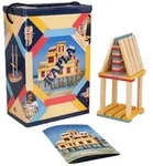 KAPLA&reg; Box Sommer 200 Holzpl&auml;ttchen in 4 Farben in einer stabilen Kartonbox