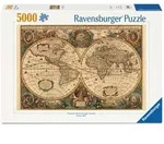 Ravensburger 17411 Erwachsenenpuzzle 5000 Teile - Historische Weltkarte, Henricus