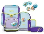 ergobag CUBO Nature Explorer Edition Schulrucksack-Set TauchB&auml;r, 5-teilig