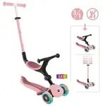 Authentic Sports Globber Go-Up Active Lights pastellrosa-rosa, mit Leuchtrollen