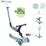 Authentic Sports Globber Go-Up Active Lights Eco blaubeere, mit Leuchtrollen