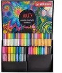 Stifte-Set - STABILO ARTY Creative Set - 55er Pack - Fineliner, Filzschreiber,
