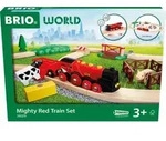 BRIO World Rote Lola Bauernhof Zugset