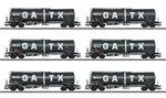M&auml;rklin 47546 H0 Kesselwagen-Set Zans JET-A1, GATX, Ep. VI