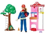 Barbie Feuerwehr Spielset