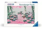 Ravensburger Puzzle - Rosafarbene Seerosen von Mauro Bergonzoli, 4000 Teile