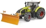 BRUDER&reg; 03018 Claas Axion mit Schneeketten und R&auml;umschild