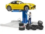 BRUDER&reg; 062112 bworld PKW Service Center und BRUDER Roadster
