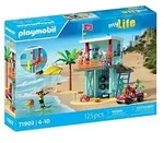 PLAYMOBIL&reg; 71903 DLRG Rettungsturm mit Quad-Werkstatt