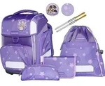 SCHNEIDERS Schulrucksack Set Ergolite 9tlg. Flowery