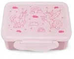 ergobag Edelstahl Brotdose Einhorn rosa 17 x 7 x 14 cm
