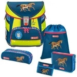 Step by Step Schulranzen-Set LIGHT DIN Horse Family 4-teilig