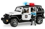 BRUDER&reg; 02526 Jeep Wrangler Rubicon Unlimited Polizeifahrzeug mit Polizist und