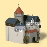 Auhagen Burg Lauterstein, Spur H0 und TT