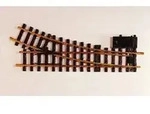 LGB 16050 G Elektrische Weiche, rechts, R3, 22,5&deg;