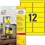 Avery Zweckform L6107-20 Wetterfeste Folien-Etiketten, 99,1 x 42,3 mm, 20 Bogen/240